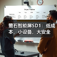 萤石智能屏SD1：低成本，小设备，大安全(图2)
