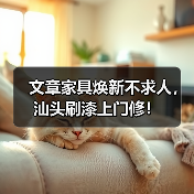 文章家具焕新不求人，汕头刷漆上门修！(图4)