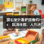 萤石室外看护摄像机H8c：超清夜视，人形追踪(图2)