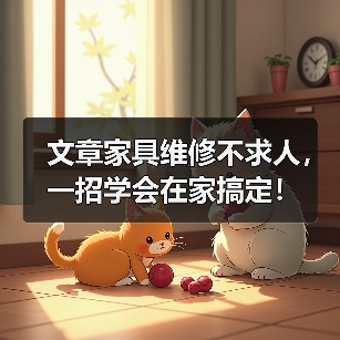 文章家具维修不求人,一招学会在家搞定!(图1) 家具刮痕发黄等常见问题家庭维修方法汇总-润德福屋智家网(图1)