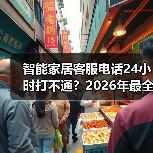智能家居客服电话24小时打不通？2026年最全求助指南(图1)