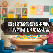 智能家居销售话术培训:我如何用3句话让客户主动下单(图4) 揭秘智能家居销售话术核心:场景理解技巧转化客户需求-润德福屋智家网(图4)