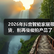 2026年抖音智能家居带货,别再傻傻拍产品了!这3招让转化率飙升200%(图4) 抖音智能家居带货新打法:场景化营销引爆转化-润德福屋智家网(图4)