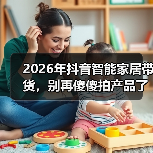 2026年抖音智能家居带货,别再傻傻拍产品了!这3招让转化率飙升200%(图1) 抖音智能家居带货新打法:场景化营销引爆转化-润德福屋智家网(图1)