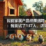 智能家居产品经理招聘:我面试了137人,这5类人我们直接Pass(图3) 智能家居产品经理实战招聘避坑指南-润德福屋智家网(图3)