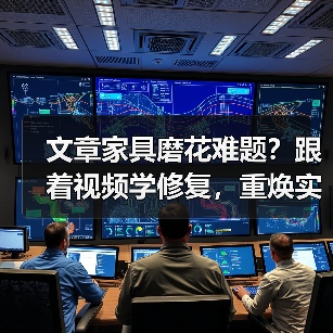 实木家具磨花修复技巧与实用视频教程-润德福屋智家网