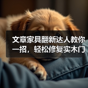 实木门缝隙修复方法：简单有效技巧-润德福屋智家网(图3)