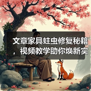 文章家具蛀虫修复秘籍,视频教学助你焕新实木家具(图2) 实木家具蛀虫修复全攻略-润德福屋智家网(图2)