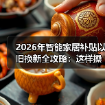 2026年智能家居补贴以旧换新全攻略:这样操作多省3000块(图2) 揭秘2026智能家居补贴以旧换新省钱玩法-润德福屋智家网(图2)