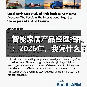 智能家居产品经理招聘:2026年,我凭什么用百万年薪挖你?(图3) 智能家居产品经理的思维转变:从单品到AI+场景体验-润德福屋智家网(图3)
