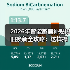 2026年智能家居补贴以旧换新全攻略:这样操作多拿3000元(图2) 2026智能家居以旧换新补贴攻略:如何省出30%?-润德福屋智家网(图2)