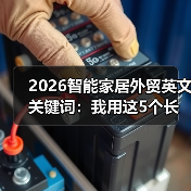 2026智能家居外贸英文关键词:我用这5个长尾词抢下300万订单(图2) 智能家居外贸精准长尾词布局与提效实战指南-润德福屋智家网(图2)