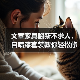 简单几步学会自喷漆翻新实木家具技巧-润德福屋智家网