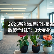 2026智能家居新政重塑行业格局困境与机遇并存-润德福屋智家网(图3)