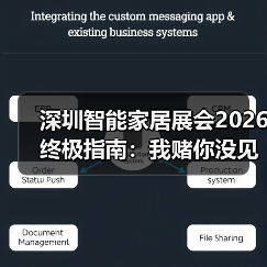 深圳智能家居展会2026终极指南:我赌你没见过这些黑科技(图1) 智能家居新变革:从操控到服务的未来体验-润德福屋智家网(图1)