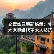 文章家具翻新秘籍:实木家具维修不求人技巧全解析(图3) 实木家具维修技巧 自主修复保养指南-润德福屋智家网(图3)