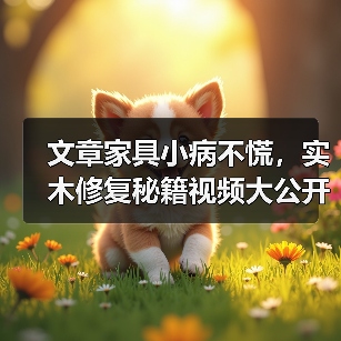 实木家具划痕烫痕修复大全-润德福屋智家网(图3)