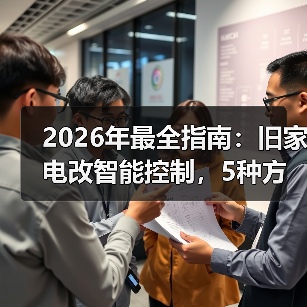2026年最全指南:旧家电改智能控制,5种方法让老设备秒变黑科技(图1) 旧家电智能化改造指南:低成本实现全屋智能控制-润德福屋智家网(图1)