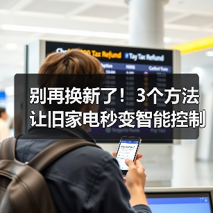 旧家电低成本改造智能控制方法全屋自动化-润德福屋智家网(图4)