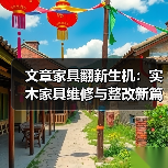 文章家具翻新生机:实木家具维修与整改新篇章(图4) 实木家具维修与整改技巧,焕发新生-润德福屋智家网(图4)