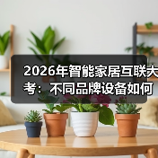 2026年智能家居互联大考:不同品牌设备如何“破冰”对话?(图4) 智能家居跨品牌互联的三大解决方案-润德福屋智家网(图4)