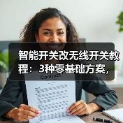 智能开关改无线开关教程:3种零基础方案,让家中开关秒变智能(图1) 智能开关改无线全攻略:不砸墙的低成本改造技巧-润德福屋智家网(图1)