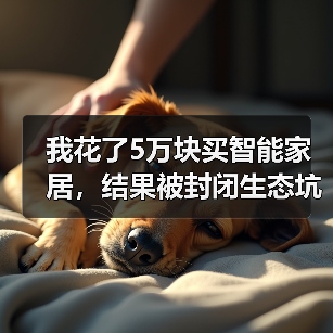 我花了5万块买智能家居,结果被封闭生态坑惨了(图2) 智能家居封闭生态陷阱:如何避免被品牌绑架?-润德福屋智家网(图2)