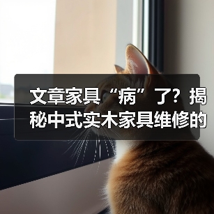 文章家具“病”了?揭秘中式实木家具维修的秘密电话(图3) 中式实木家具维修指南:电话揭秘-润德福屋智家网(图3)