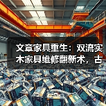 文章家具重生:双流实木家具维修翻新术,古董新颜揭秘(图1) 双流实木家具维修翻新术 古董家具焕新指南-润德福屋智家网(图1)