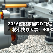 2026智能家居DIY教程:花小钱办大事,3000块让老房秒变智慧家(图1) 2026智能家居DIY教程:花小钱办大事,3000块让老房秒变智慧家(图1)