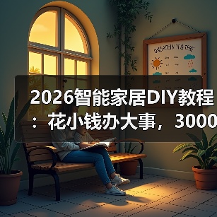 2026智能家居DIY教程:花小钱办大事,3000块让老房秒变智慧家(图4) 2026智能家居DIY教程:花小钱办大事,3000块让老房秒变智慧家(图4)