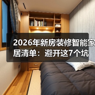 2026年新房装修智能家居清单:避开这7个坑,少花3万冤枉钱(图2) 2026年新房装修智能家居清单:避开这7个坑,少花3万冤枉钱(图2)