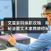 文章家具焕新攻略:揭秘漆面实木家具维修秘诀(图1) 实木家具漆面修复方法与实用技巧分享-润德福屋智家网(图1)