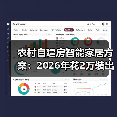 农村自建房智能家居方案:2026年花2万装出80万别墅的科技感(图1) 农村自建房智能家居方案:2026年花2万装出80万别墅的科技感(图1)