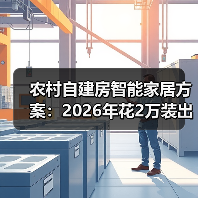 农村自建房智能家居方案:2026年花2万装出80万别墅的科技感(图4) 农村自建房智能家居方案:2026年花2万装出80万别墅的科技感(图4)