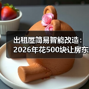 出租屋简易智能改造:2026年花500块让房东刮目相看(图2) 出租屋简易智能改造:2026年花500块让房东刮目相看(图2)