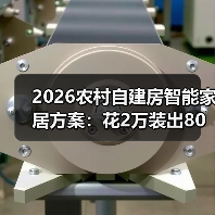2026农村自建房智能家居方案:花2万装出80万豪宅的体验(图3) 2026农村自建房智能家居方案:花2万装出80万豪宅的体验(图3)