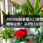 2026智能家居入门需要哪些设备?从0到1实操清单(图2) 2026智能家居入门需要哪些设备?从0到1实操清单(图2)