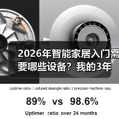 2026年智能家居入门需要哪些设备?我的3年踩坑血泪史(图3) 2026年智能家居入门需要哪些设备?我的3年踩坑血泪史(图3)