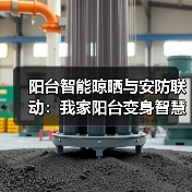 阳台智能晾晒与安防联动:我家阳台变身智慧空间,安全感爆棚!(图2) 阳台智能晾晒与安防联动系统打造空间安全感-润德福屋智家网(图2)