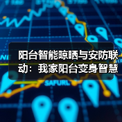 阳台智能晾晒与安防联动:我家阳台变身智慧空间,安全感爆棚!(图4) 阳台智能晾晒与安防联动系统打造空间安全感-润德福屋智家网(图4)