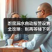 厨房漏水自动报警设置全攻略:别再等楼下邻居敲门才后悔(图3) 厨房漏水自动报警设置:实测有效方案-润德福屋智家网(图3)