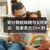 阳台智能晾晒与安防联动:我家多出20㎡的“隐形守护者”(图1) 阳台智能晾晒与安防联动:家庭安全关键-润德福屋智家网(图1)