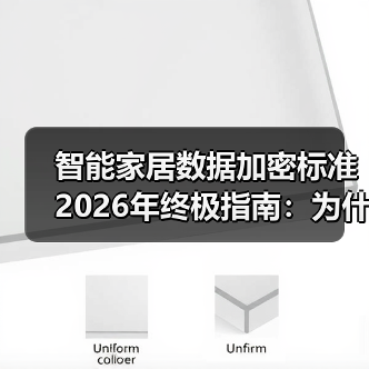 智能家居数据加密标准2026年终极指南:为什么你家摄像头可能正在“直播”给别人看?(图1) 智能家居数据加密标准如何判断安全-润德福屋智家网(图1)
