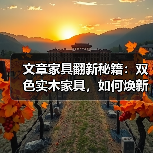 文章家具翻新秘籍:双色实木家具,如何焕新如初?(图3) 双色实木家具翻新方法与技巧详解-润德福屋智家网(图3)