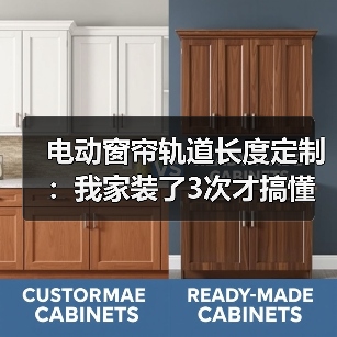 电动窗帘轨道定制避坑指南：量错了长度翻车90%-润德福屋智家网(图2)