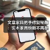 文章家具把手修复秘籍:实木家具焕新不再是难题(图1) 实木家具把手修复方法及保养技巧-润德福屋智家网(图1)