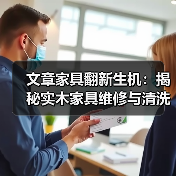 文章家具翻新生机:揭秘实木家具维修与清洗秘籍(图2) 实木家具维修清洗保养技巧,轻松恢复光泽-润德福屋智家网(图2)