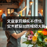 文章家具顽疾不烦恼,实木修复加固视频大揭秘(图1) 实木家具修复加固全攻略:开裂变形松动解决技巧与视频教程-润德福屋智家网(图1)