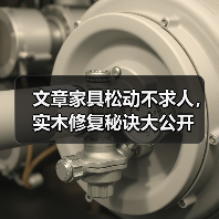 文章家具松动不求人,实木修复秘诀大公开(图2) 实木家具松动修复方法大全 简单实用技巧-润德福屋智家网(图2)